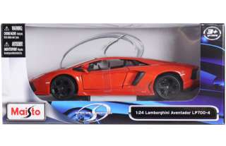 Maisto Lamborghini Aventador LP700 4 Orange 1/24 Model  