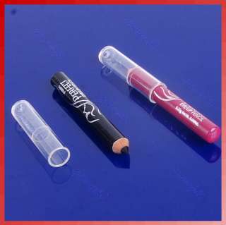12 Pcs Cosmetic Waterproof Makeup Eyeliner Lip Pencil  