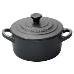 Le Creuset Stoneware 8 Ounce Petite Round Covered Casserole, Cassis