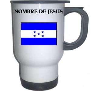  Honduras   NOMBRE DE JESUS White Stainless Steel Mug 