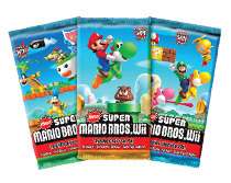 SUPER MARIO BROS Wii TRADING CARDS BLISTER FUN PACK NEW  