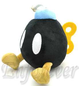   Super Mario Bros LOVELY BOB OMB BOMB Cute Soft Plush Doll Toy^MX1558