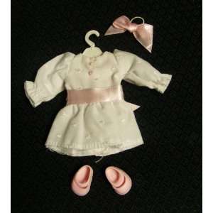  Madeline Doll White & Pink Tea Party Dress Toys & Games