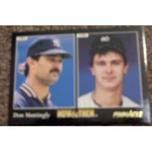 1993 Pinnacle Don Mattingly # 470 MLB Baseball Now and Then Card 