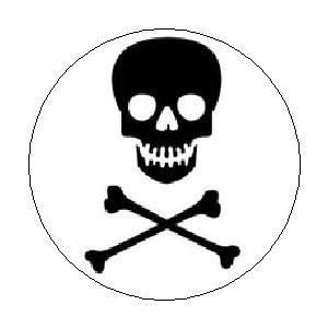 POISON SYMBOL Pinback Button 1.25 Pin / Badge ~ Hazard Toxic Caution 