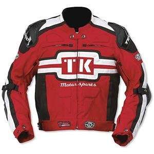  Teknic Freestyle Short Textile Jacket   46/Red/Black Automotive