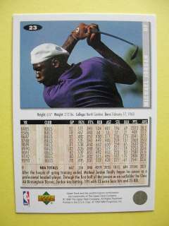 This is a 1994 Upper Deck Collectors Choice #23 Michael Jordan Card 