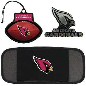 Team ProMark Arizona Cardinals Ultimate Fan Car Kit   Emblem/Air 