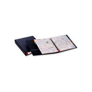   card file binder comes with A Z index tabs and 20 nonstick archival