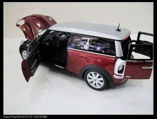 18 Dealer Edition BMW Mini Cooper S Clubman Die Cast RED  