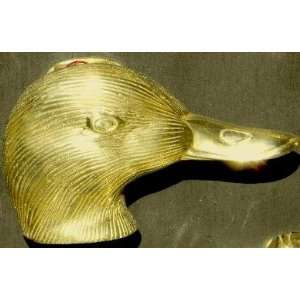 Mayer Mill Brass Duck head Door knocker – small  