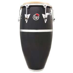    1BK Patato Fiberglass 11 3/4 Conga (Black) Musical Instruments