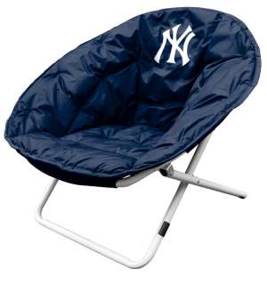 New York Yankees MLB Adult Round Folding Sphere Chair Lounger  
