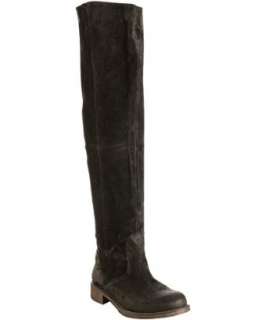 Boutique 9 black oiled suede Nichola tall boots   