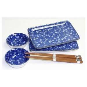 Dragonfly Sushi Set for Two 