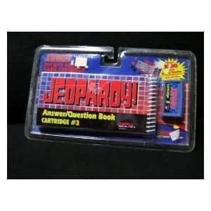    Jeopardy Answer / Wuestion Book & Game Cartridge # 1 Toys & Games