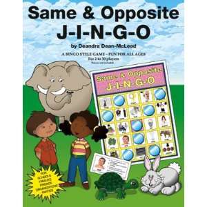  Same & Opposite Jingo Toys & Games