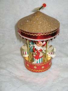 This is for a fantastic 1950s musical rotating christmas carousel