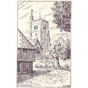   of 21 Stickers English Church Kent Charing Church K94