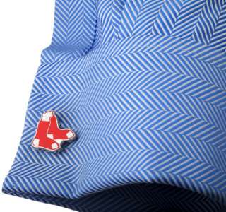 Boston Red Sox Socks Logo Cufflinks Cuff links Redsox NEW shirt tie 