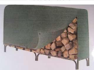 Firewood Wood Log Rack Cover Tarp 8ft Heavy Duty NIP  