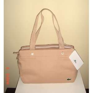  BNWT AUTHENTIC LACOSTE SUMMER SAND SMALL BOSTON BAG 