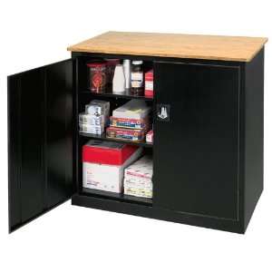  46inW Counter Height Storage Cabinet by Sandusky Lee 