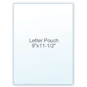  3 Mil Sticky Back Letter Size Laminating Pouches (100/box 