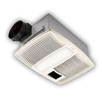 BROAN QTX110HL Ultra Silent Bathroom Fan with Light and Heater  