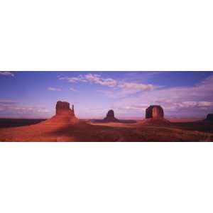  Rock Formations on a Landscape, Monument Valley Tribal 