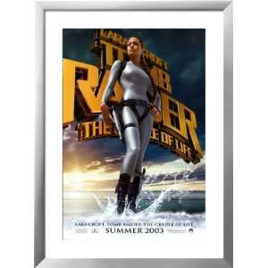  Lara Croft Tomb Raider Framed Poster Print, 37x50