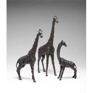  Cyan Design 04848 Large Giraffe Sculpture   Iron