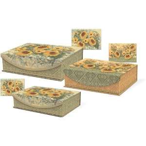   Set of Nesting Set of 3 Flip Top Boxes Arts, Crafts & Sewing