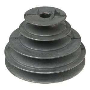  Bore V Groove 4 Step Pulley, 1/2 Patio, Lawn & Garden