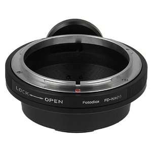  Fotodiox Lens Mount Adapter, Canon FD Lens to Nikon 1 