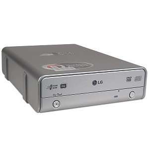  LG GSA E20N 16x DVD±RW DL USB 2.0 External Drive w/Video 