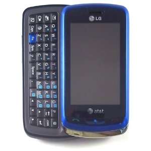   Lg Xenon Gr500 Touchscreen At&t Unlocked Phone (Blue) Cell Phones