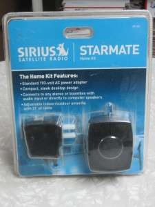 SIRIUS STARMATE REPLAY HOME KIT MODEL STH1  