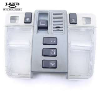   CLASS W140 DOME OVERHEAD READING MAP LIGHT LAMPS SUNROOF SWITCH GRAY