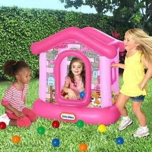  Little Tikes Pink Club House Play Center with 50 Balls 