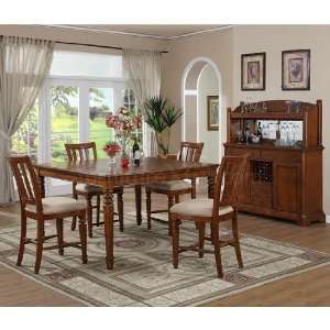   Country Counter Height Dining Room Set (Cherry) by Vaughan Furniture