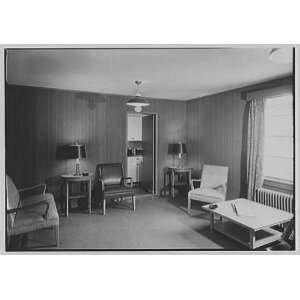   Country Sanatorium, Bedford Hills, New York. General living room 1949