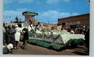 DOTHAN AL Peanut Festival Parade Float Old Postcard  