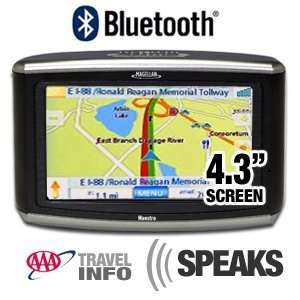 com Magellan Maestro 4050 GPS   4.3 Touch Screen, Voice Command GPS 