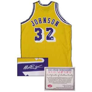 Autographed Magic Johnson Jersey   Autographed NBA Jerseys  