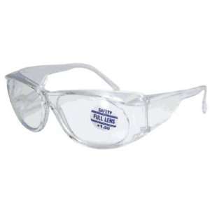   Safety Glasses Mag Safe Whole Lens Magnifying Safety Glasses Clear