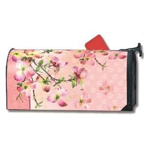  MailWraps Magnetic Mailbox Cover   Pink Dogwood