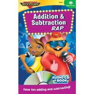  7 Pack ROCK N LEARN ADDITION & SUBTRACTION RAP CD/BOOK 