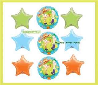 PHINEAS AND FERB PARTY SUPPLIES balloon decorations kit  