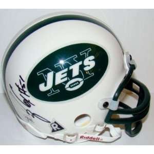  Mini Helmet   JETS JSA   Autographed NFL Mini Helmets Sports
